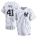 Men's No.41 Tim Hill New York Yankees White Limited Yankee Home Jersey