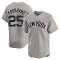 Youth No.25 J.C. Escarra New York Yankees Gray Limited Away Jersey