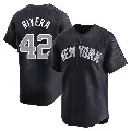 Youth No.42 Mariano Rivera New York Yankees Navy Limited Alternate Jersey